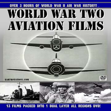 WWII Aviation Films Second World War Aircraft Dual Layer DVD